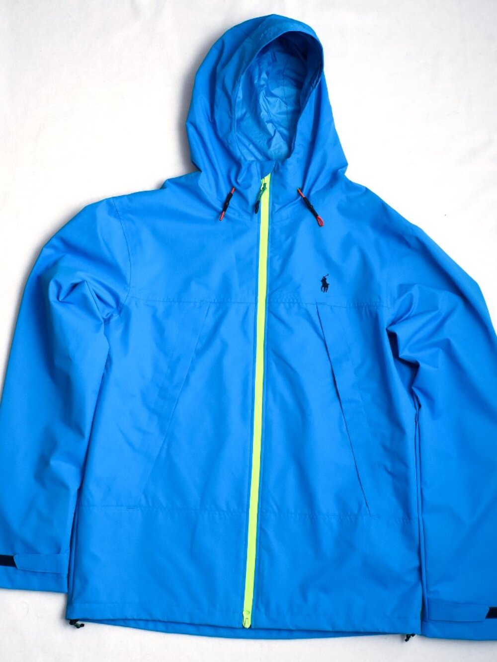 Polo Ralph Lauren Windbreaker Mens Small Two tone Defender Rain Jacket NWT